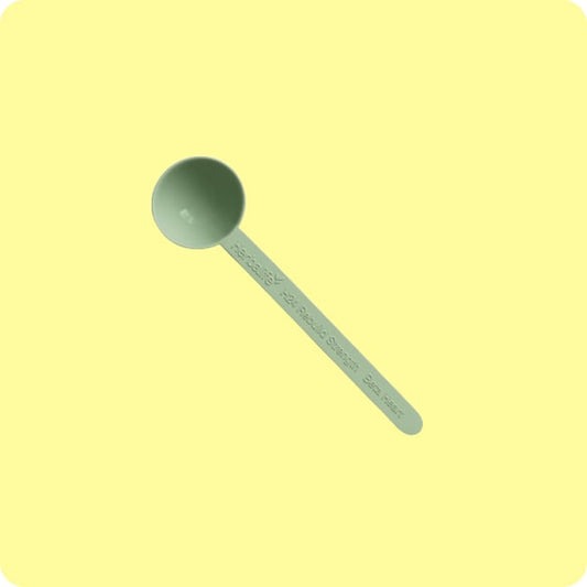 כף מדידה מחומרים מתכלים