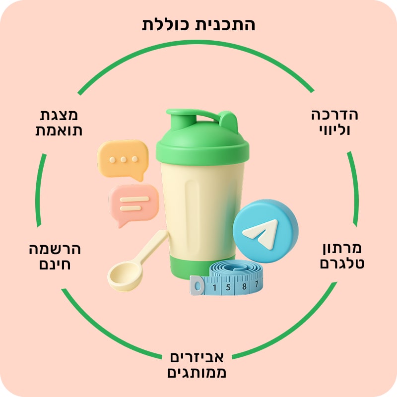 אביזרים וליווי אישי בתכנית ההרזיה של הרבלייף