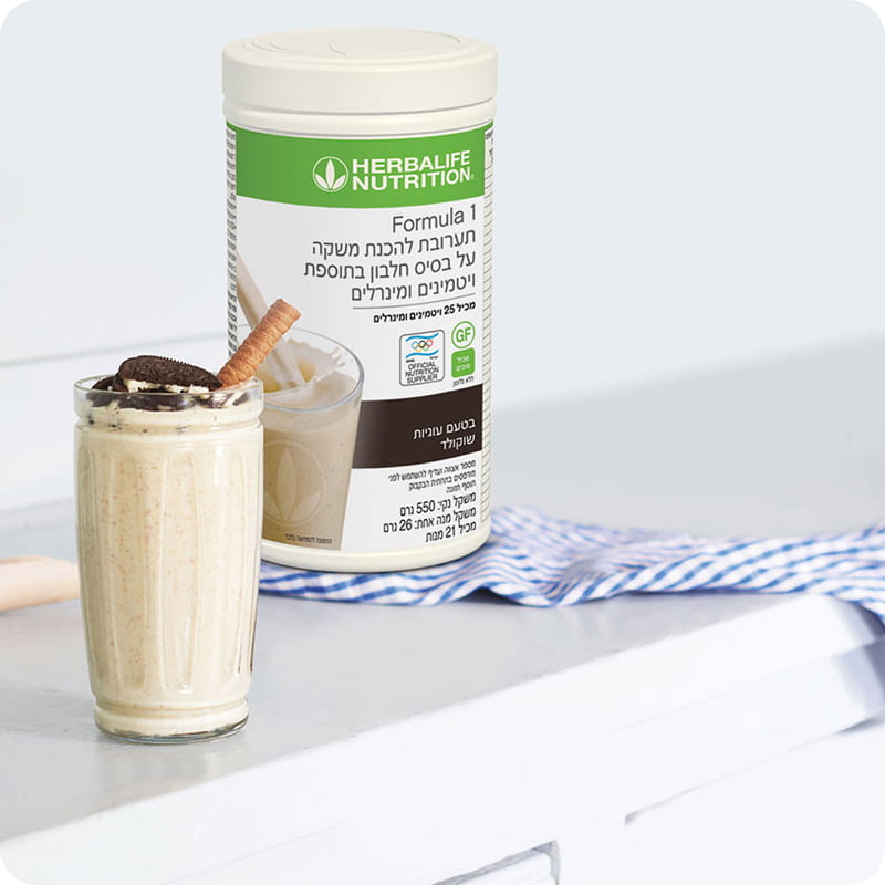 שייק קרם עוגיות מוכן